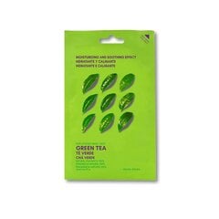 Sejas maska Holika Holika Pure Essence Green Tea (23 ml) cena un informācija | Sejas maskas, acu maskas | 220.lv
