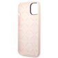 Guess GUHCP14SSLTGP iPhone 14 6,1" różowy|pink hardcase Silicone Triangle cena un informācija | Telefonu vāciņi, maciņi | 220.lv