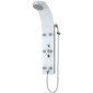 SCHÜTTE duša ar jaucējkrānu LANZAROTE, termostatiska, balta cena un informācija | Aksesuāri jaucējkrāniem un dušai | 220.lv