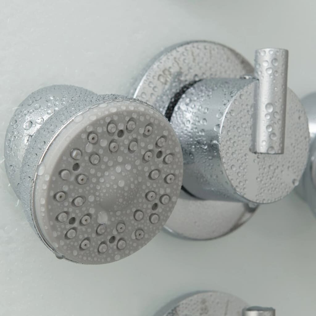 SCHÜTTE duša ar jaucējkrānu LANZAROTE, termostatiska, balta цена и информация | Aksesuāri jaucējkrāniem un dušai | 220.lv