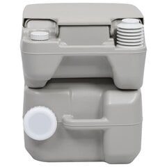 vidaXL pārnēsājama kempinga tualete ar izlietni un ūdens tvertni cena un informācija | Tūrisma mēbeles | 220.lv