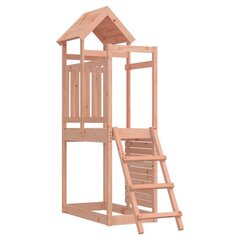 vidaXL rotaļu tornis, kāpnes, klinšu siena, 52,5x110,5x214 cm, Duglass cena un informācija | Bērnu rotaļu laukumi, mājiņas | 220.lv