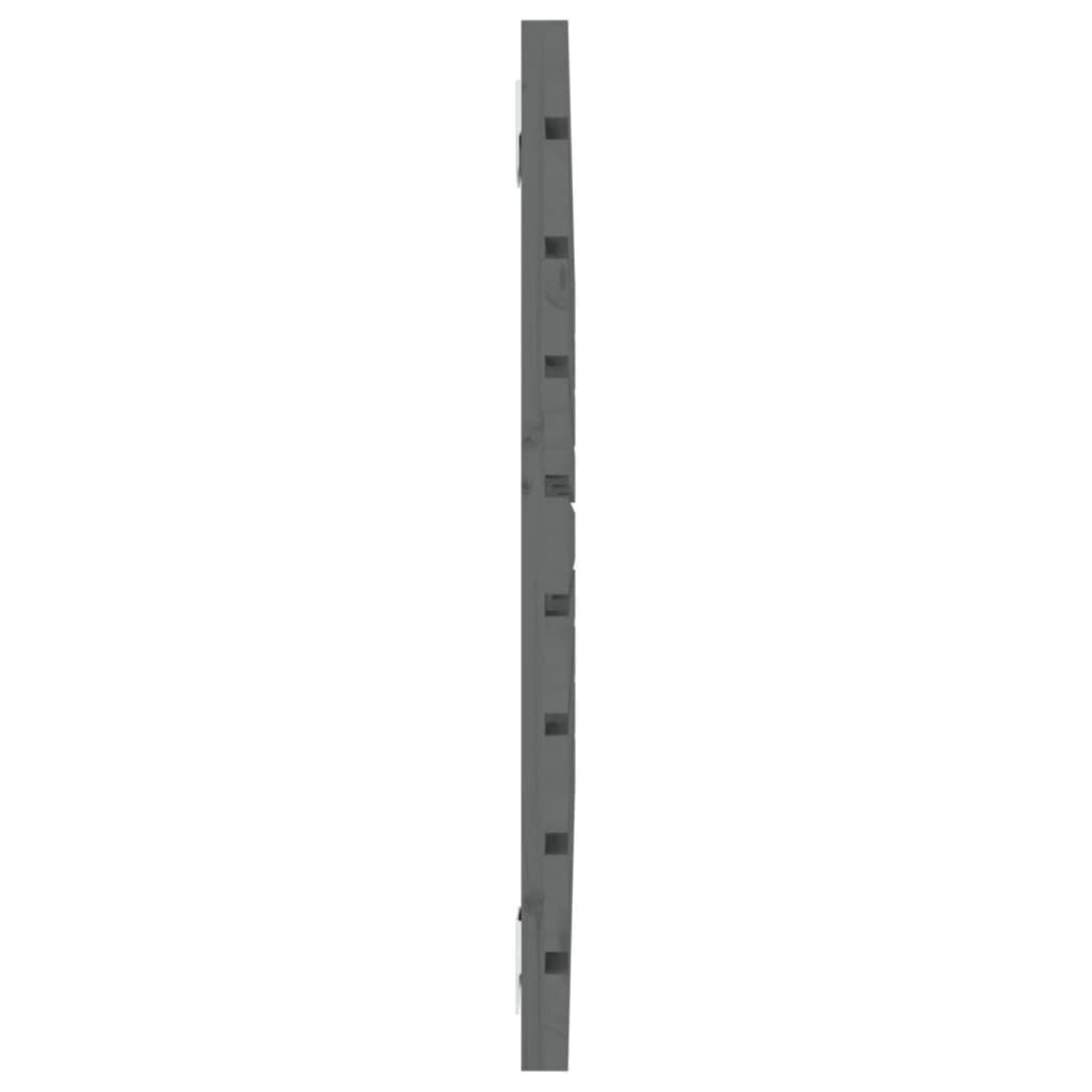 vidaXL sienas galvgalis, 106x3x63 cm, priedes masīvkoks cena un informācija | Gultas | 220.lv