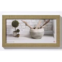 Walther Design foto rāmis Home, 20x40 cm, bēši brūns цена и информация | Рамки, фотоальбомы | 220.lv