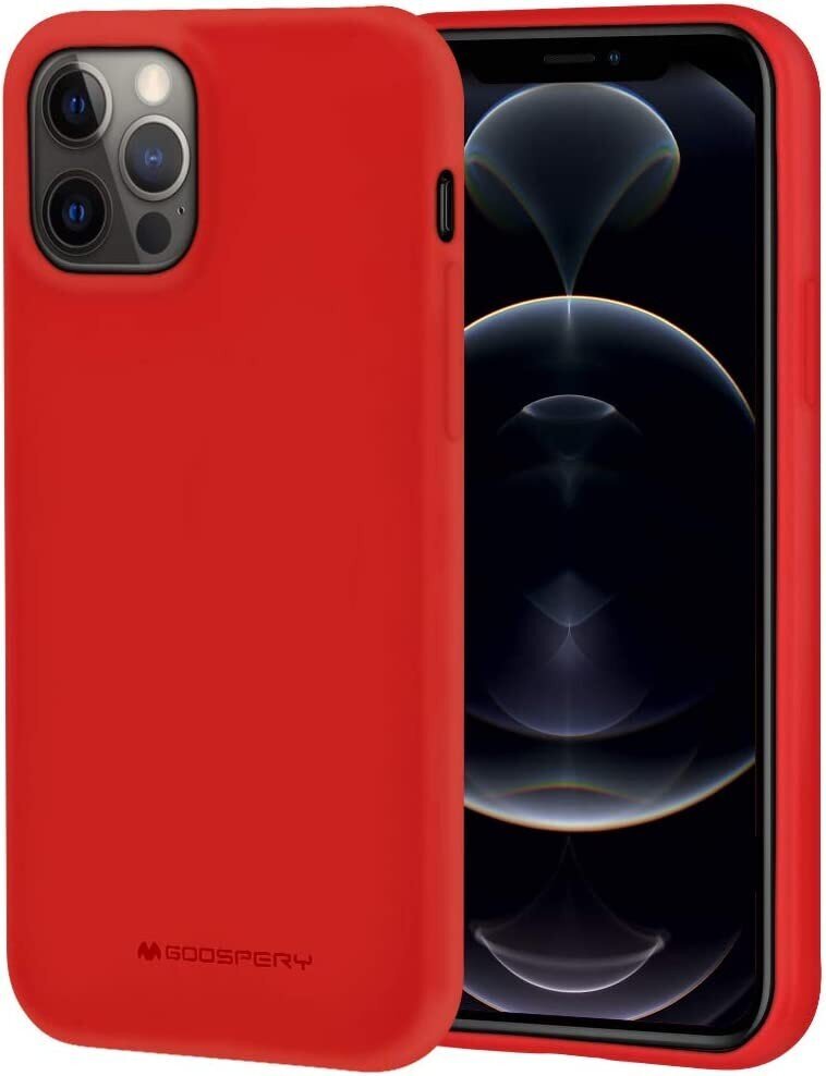 Maciņš Mercury Soft Jelly Case Samsung A245 A24 4G sarkans цена и информация | Telefonu vāciņi, maciņi | 220.lv