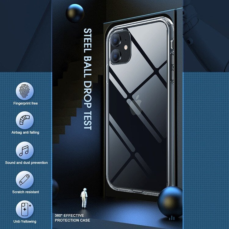 Maciņš X-Level Space II Samsung S918 S23 Ultra 5G skaidrs cena un informācija | Telefonu vāciņi, maciņi | 220.lv