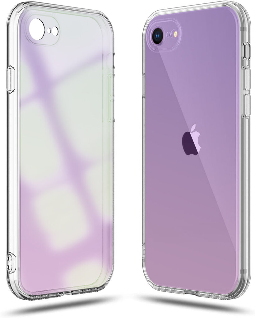 Aurora Holographic hard case Apple iPhone 7/8/SE2/SE3 violets цена и информация | Telefonu vāciņi, maciņi | 220.lv