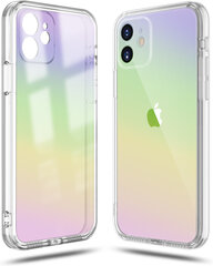 Aurora Holographic hard case Apple iPhone 12 Rainbow cena un informācija | Telefonu vāciņi, maciņi | 220.lv