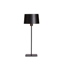 Herstal galda lampa Metāla plakana melna HB130923701105 cena un informācija | Galda lampas | 220.lv