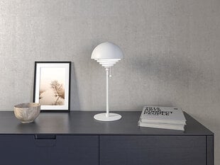 Herstal galda lampa Metāla balta HB130072000120 cena un informācija | Galda lampas | 220.lv