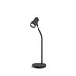 Belid galda lampa metāla melnā struktūra 4888086 cena un informācija | Galda lampas | 220.lv