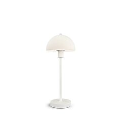Herstal galda lampa Metāls/Klase Balta/Opal stikls HB130711400106 cena un informācija | Galda lampas | 220.lv