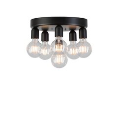 Настольная лампа Belid, металлическая, плоская черная 201007 цена и информация | Потолочные светильники | 220.lv