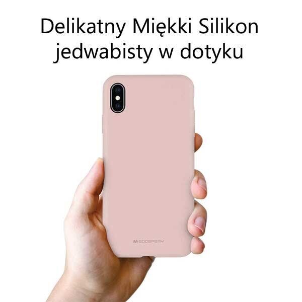 Telefona vāciņš Mercury, Silikona, piemērots iPhone 14 Plus 6,7" Rozā cena un informācija | Telefonu vāciņi, maciņi | 220.lv