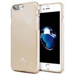 Telefona vāciņš Mercury Jelly Case piemērots iPhone 14 Plus 6,7" Zeltains cena un informācija | Telefonu vāciņi, maciņi | 220.lv