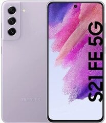 Samsung Galaxy S21 FE 5G 6/128GB Lavender SM-G990BLVDEUB cena un informācija | Mobilie telefoni | 220.lv