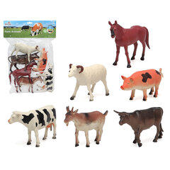 Набор фермерских животных, 6 шт. цена и информация | Игрушки для мальчиков | 220.lv