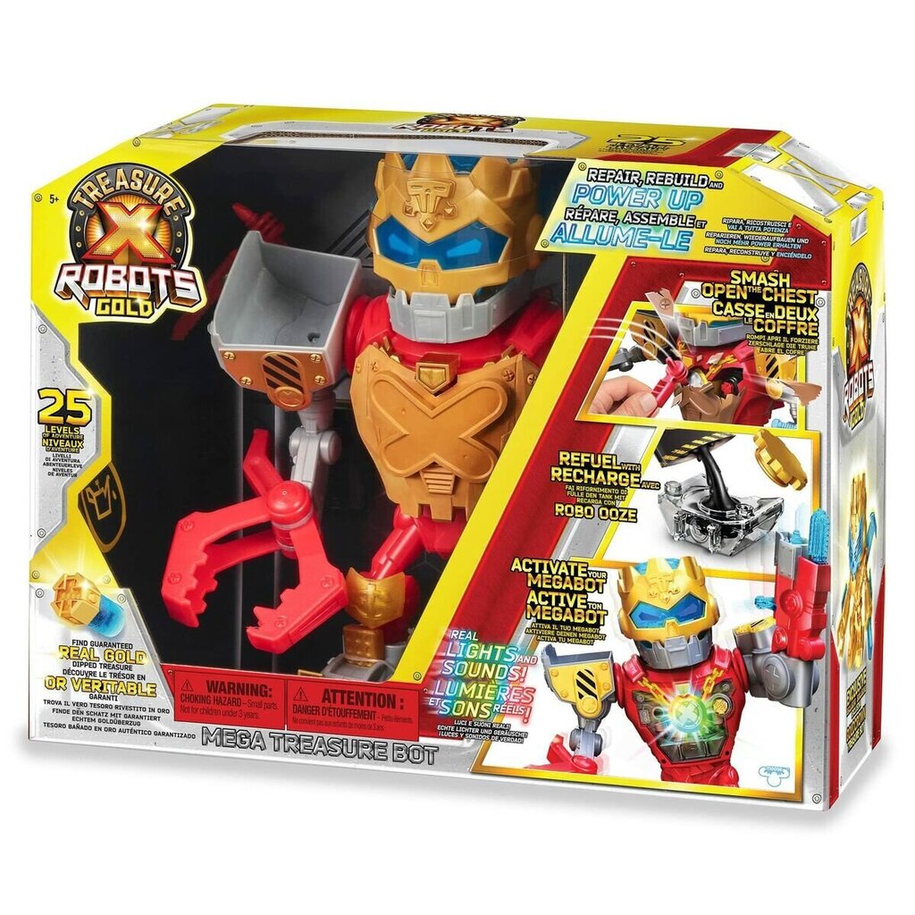 Rotaļu figūras Famosa Treasure X Mega Robot Skaņa 29 cm Gaismas цена и информация | Rotaļlietas zēniem | 220.lv