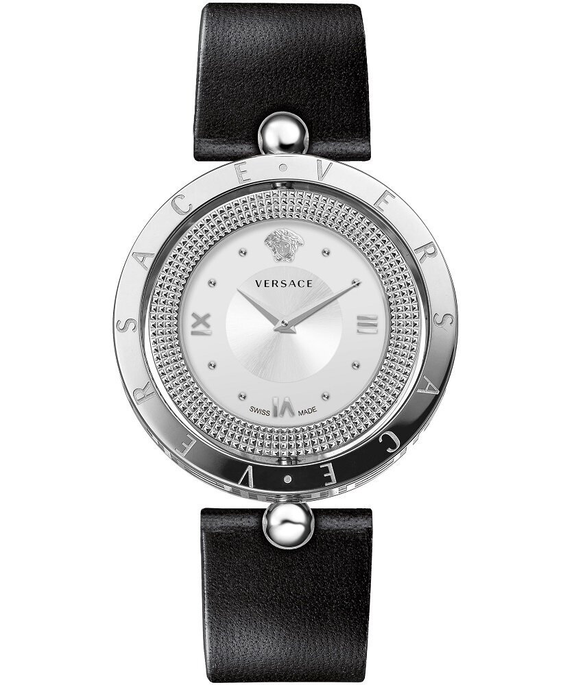 Sieviešu pulkstenis Versace Eon Leather Silver cena un informācija | Sieviešu pulksteņi | 220.lv