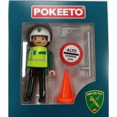 Policijas figūra Poketo Guardia Civil, ar piederumiem cena un informācija | Rotaļlietas zēniem | 220.lv