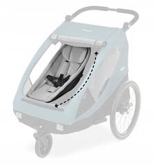 Сиденье для велосипедного прицепа Hauck Baby Lounger, серое цена и информация | Прицепы для велосипеда | 220.lv