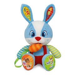 Плюшевая игрушка, издающая звуки Clementoni 55320 Кролик ES (26 x 32 x 16 см) цена и информация | Конструктор автомобилей игрушки для мальчиков | 220.lv