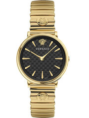 Женские часы Versace V-Circle Stainless Steel Black цена и информация | Женские часы | 220.lv