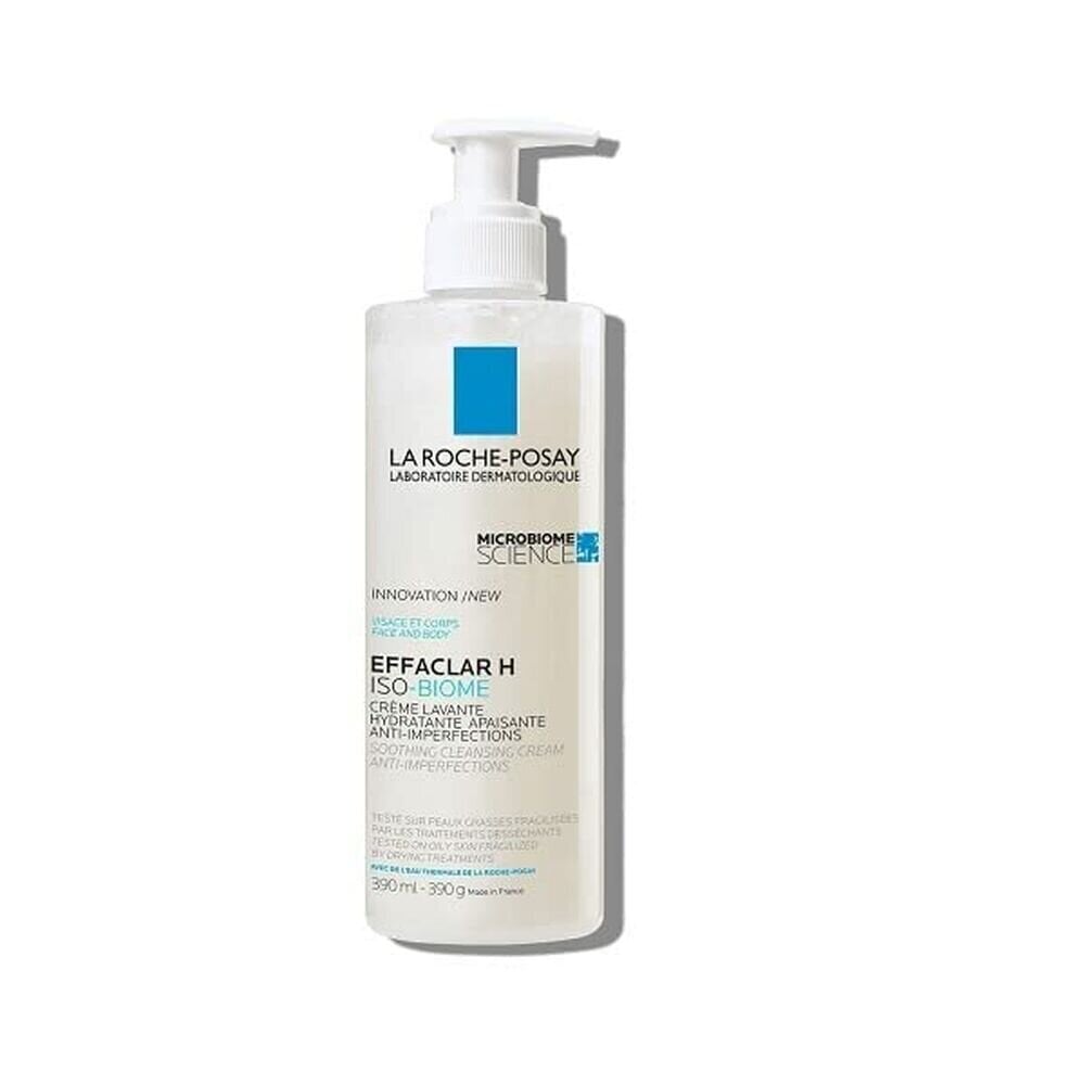 Tīrīšanas krēms La Roche Posay Effaclar H Iso-Biome (390 ml) цена и информация | Sejas ādas kopšana | 220.lv