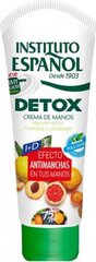 Крем для рук против пятен Detox Instituto Español (75 ml) цена и информация | Кремы, лосьоны для тела | 220.lv