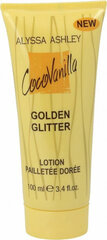 Mirdzošs Losjons Ķermenim Glamūrs Coco Vanilla Golden Gliter Alyssa Ashley Coco Vanilla (100 ml) cena un informācija | Ķermeņa krēmi, losjoni | 220.lv