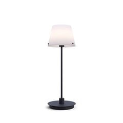 Herstal galda lampa Metāls/Klase Melns/Opal stikls HB13062490107 цена и информация | Настольные лампы | 220.lv