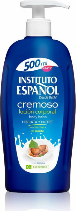 Ķermeņa losjons Instituto Español Šī sviests (500 ml) цена и информация | Ķermeņa krēmi, losjoni | 220.lv