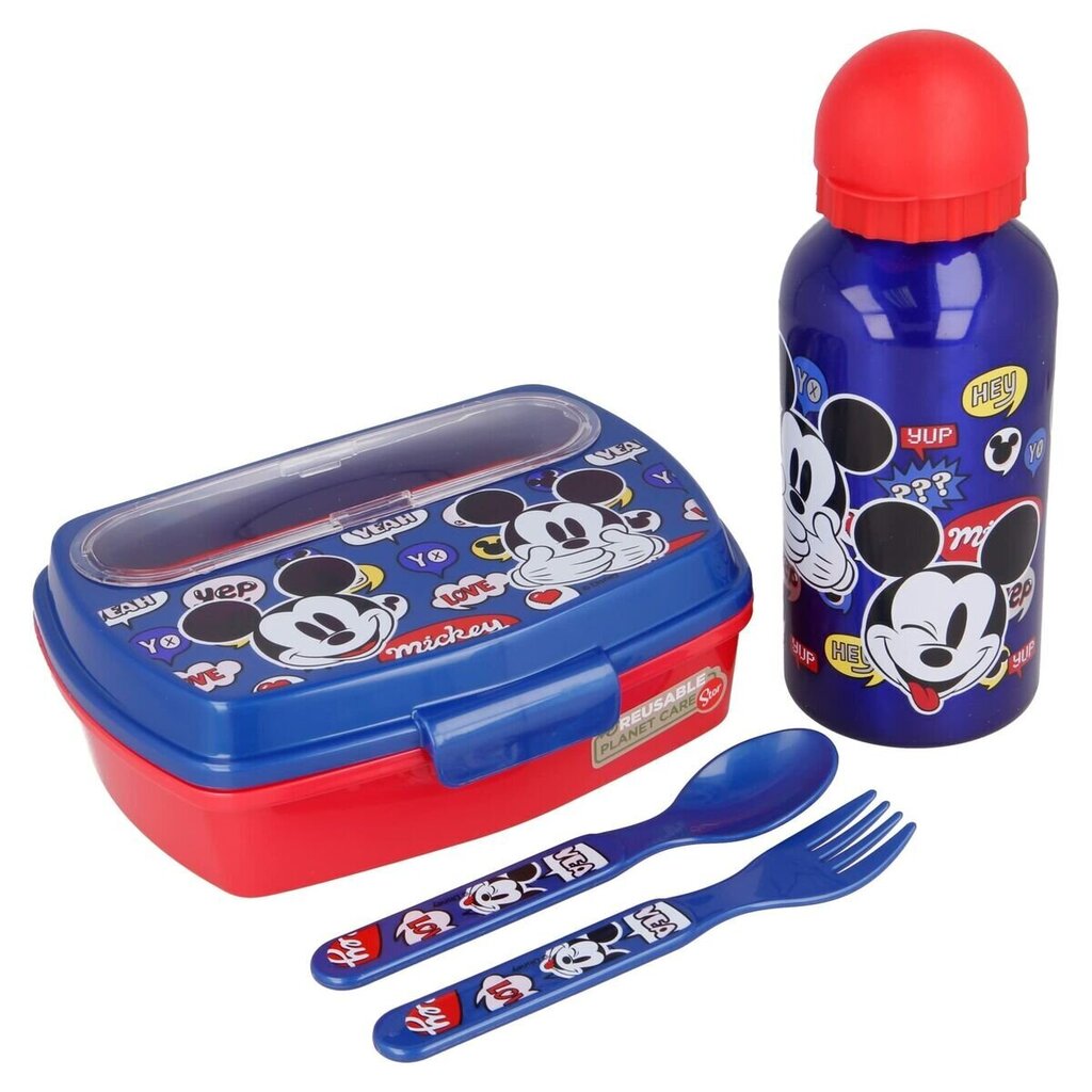 Pusdienu kastītes komplekts Stor Mickey Mouse cena un informācija | Trauki, šķīvji, pusdienu servīzes | 220.lv