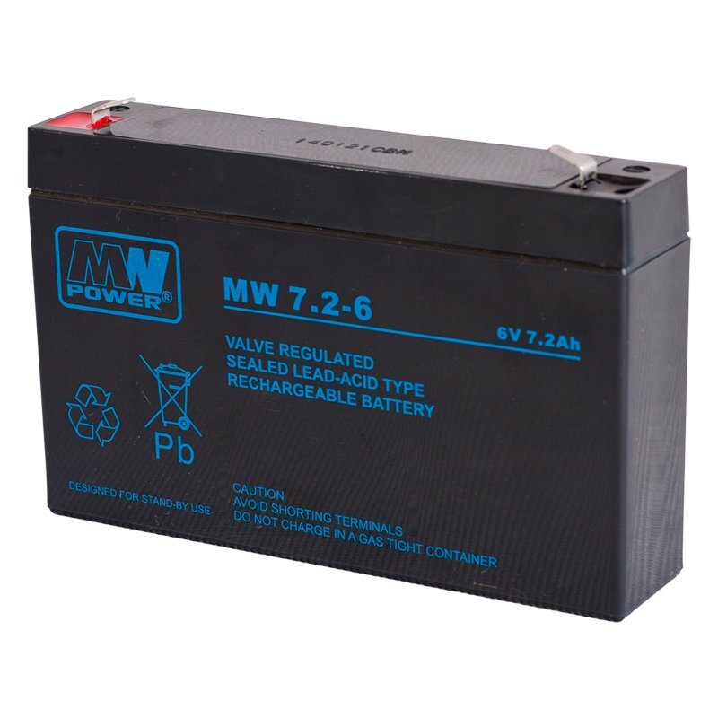 Akumulators MWPower AGM 6V 7.2Ah цена и информация | Akumulatori | 220.lv
