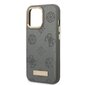 Guess GUHMP13XSAPSTG iPhone 13 Pro Max 6,7" szary|grey hardcase Peony Logo Plate MagSafe цена и информация | Telefonu vāciņi, maciņi | 220.lv