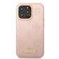 Guess GUHMP13XSAPSTP iPhone 13 Pro Max 6,7" różowy|pink hardcase Peony Logo Plate MagSafe цена и информация | Telefonu vāciņi, maciņi | 220.lv