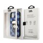 Karl Lagerfeld KLHCP13SPMNIKBL iPhone 13 mini 5,4" hardcase niebieski|blue Monogram Ikonik Patch цена и информация | Telefonu vāciņi, maciņi | 220.lv