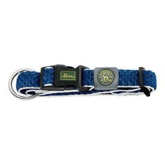 Suņa kaklasiksna Hunter Plus Vītnes buklets Zils XL Izmērs Blue (45-70 cm) cena un informācija | Apkakles, siksnas suņiem | 220.lv