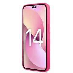 Karl Lagerfeld KLHCP14SSRSGRCF iPhone 14 6,1" hardcase różowy|pink Silicone RSG cena un informācija | Telefonu vāciņi, maciņi | 220.lv