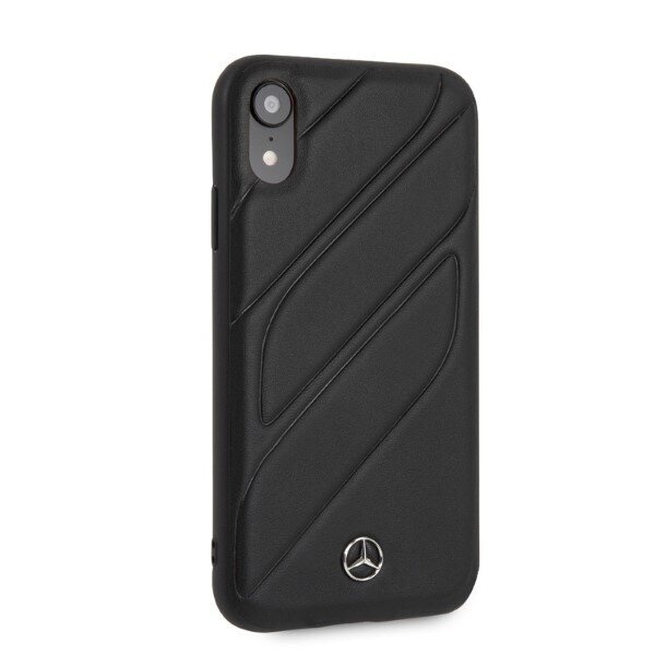 Mercedes MEHCI61THLBK iPhone Xr czarny|black hardcase New Organic I cena un informācija | Telefonu vāciņi, maciņi | 220.lv