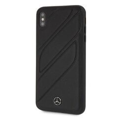 Mercedes MEHCI65THLBK iPhone XS Max czarny|black hardcase New Organic I cena un informācija | Telefonu vāciņi, maciņi | 220.lv