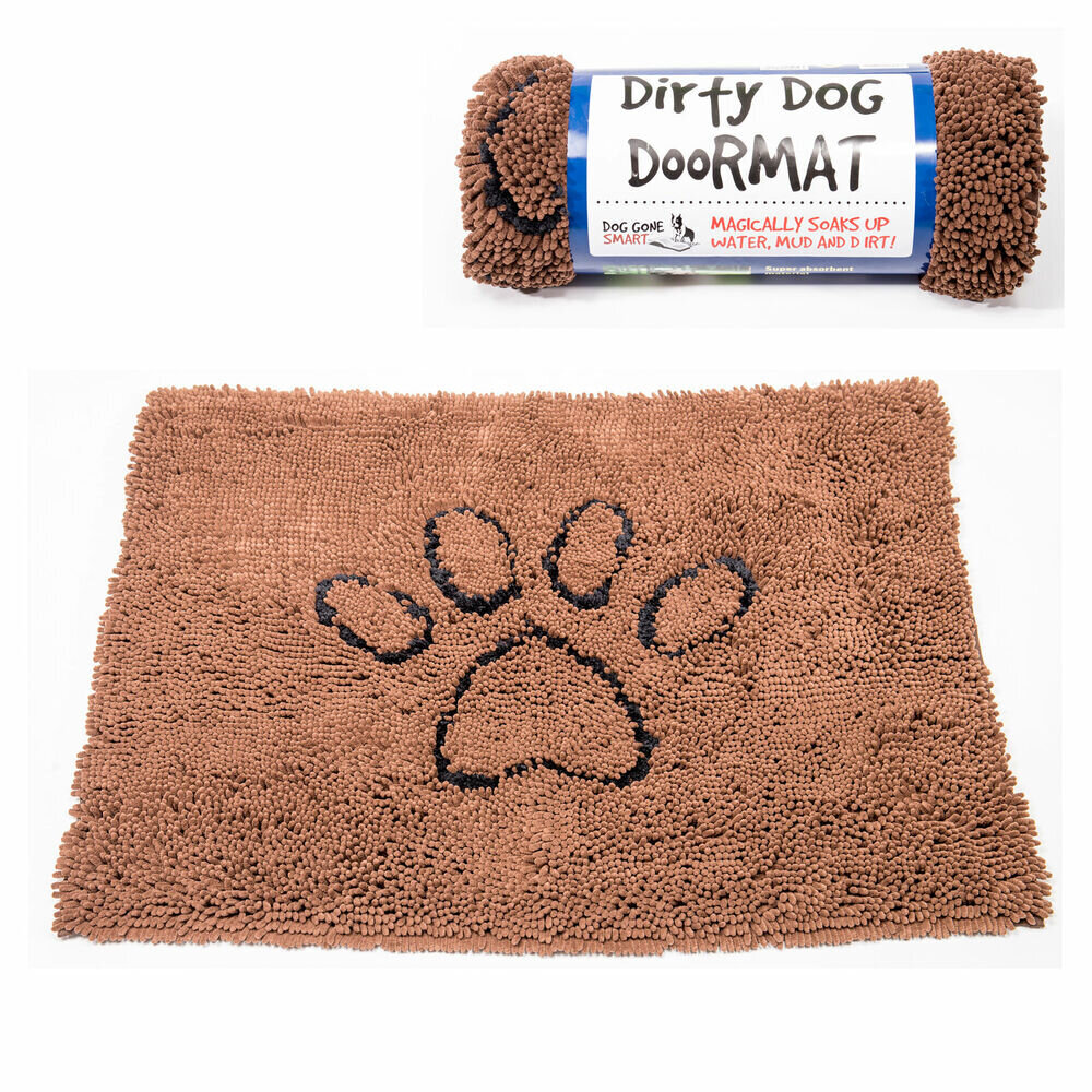 Suņu paklājs Dog Gone Smart Mikrošķiedras Brūns (89 x 66 cm) cena un informācija | Suņu gultas, spilveni, būdas | 220.lv