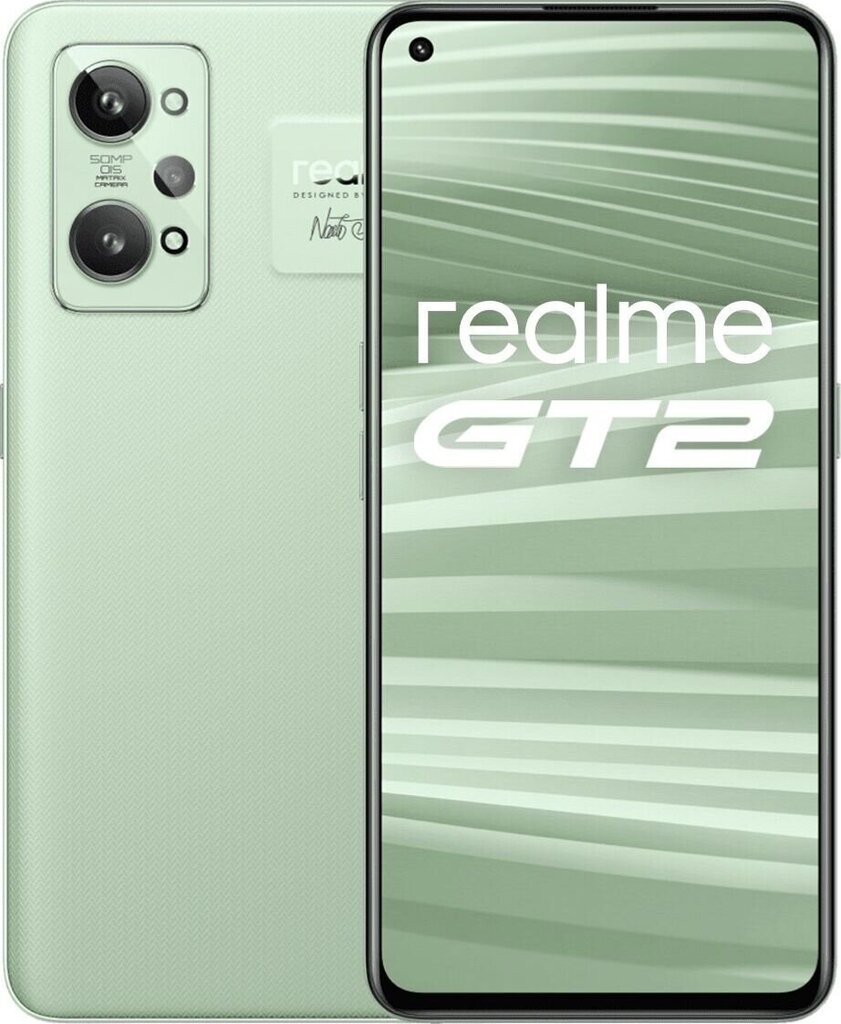 Телефон Realme GT 2 8/128GB Dual SIM Green цена | 220.lv