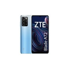 Смартфоны ZTE Blade A72 6,74&quot; 3 GB RAM 64 GB 13 MP + 5 MP цена и информация | Мобильные телефоны | 220.lv