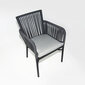 Dārza krēsls SD3037 Pelēks cena un informācija | Dārza krēsli | 220.lv