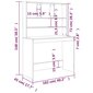 vidaXL rakstāmgalds ar plauktiem, melns, 102x45x148 cm, koks цена и информация | Datorgaldi, rakstāmgaldi, biroja galdi | 220.lv