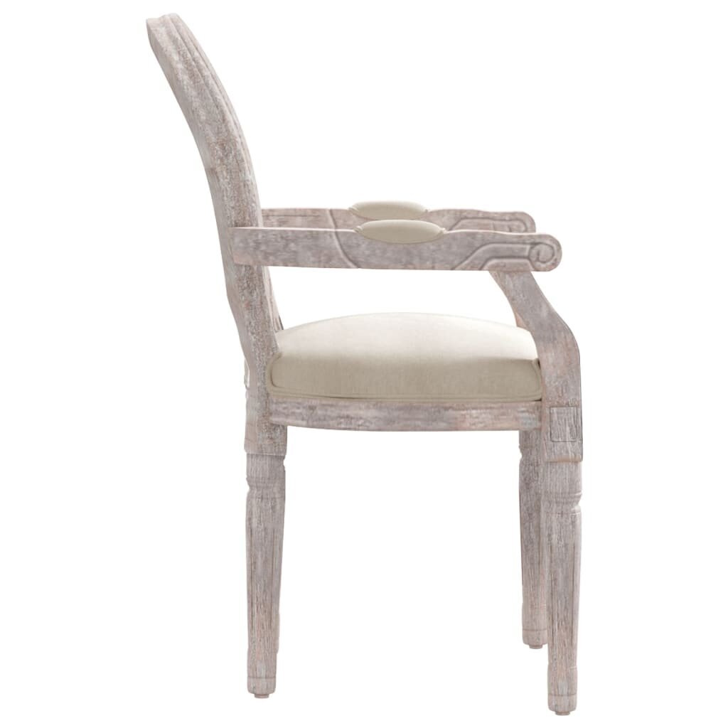vidaXL krēsls, 54x56x96,5 cm, audums cena un informācija | Virtuves un ēdamistabas krēsli | 220.lv
