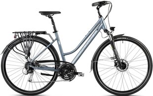 Велосипед Romet Gazela 6 28" 2023, серый цвет цена и информация | Велосипеды | 220.lv