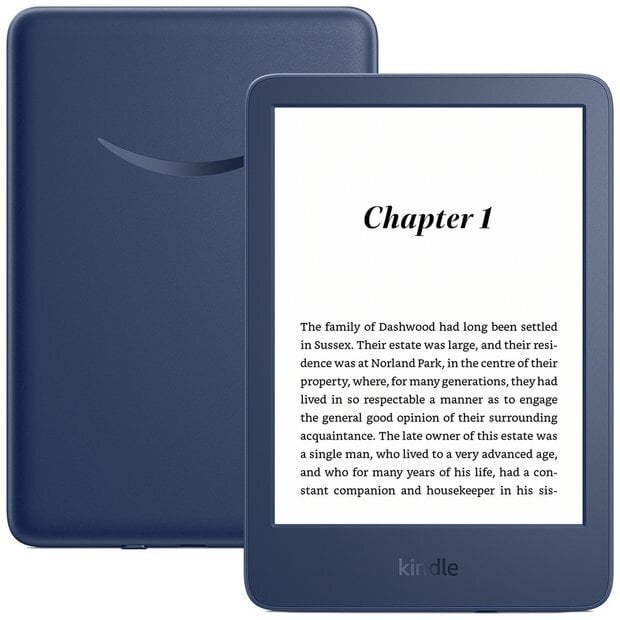 Amazon Kindle 2022 11th gen WiFi 16GB, blue cena un informācija | E-grāmatu lasītāji | 220.lv