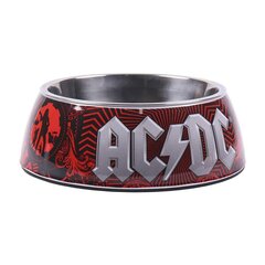 Suņu barotava ACDC Melamīna 180 ml Sarkans Metāls cena un informācija | Bļodas, kastes pārtikas | 220.lv